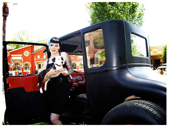 The Pall Bearer at the West Coast Kustoms car show in Paso Robles.
